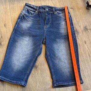 Cosmopolitan Women's Blue Jean Shorts cotton blend